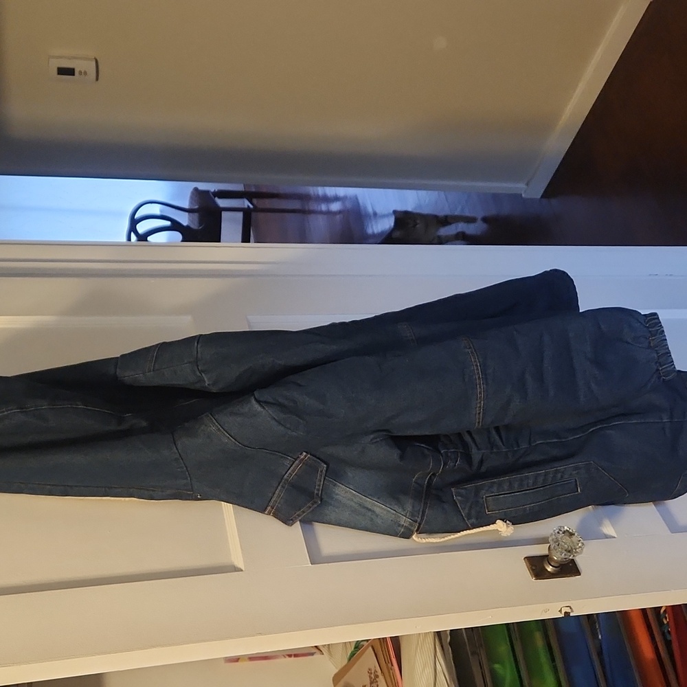 Lined denim jacket